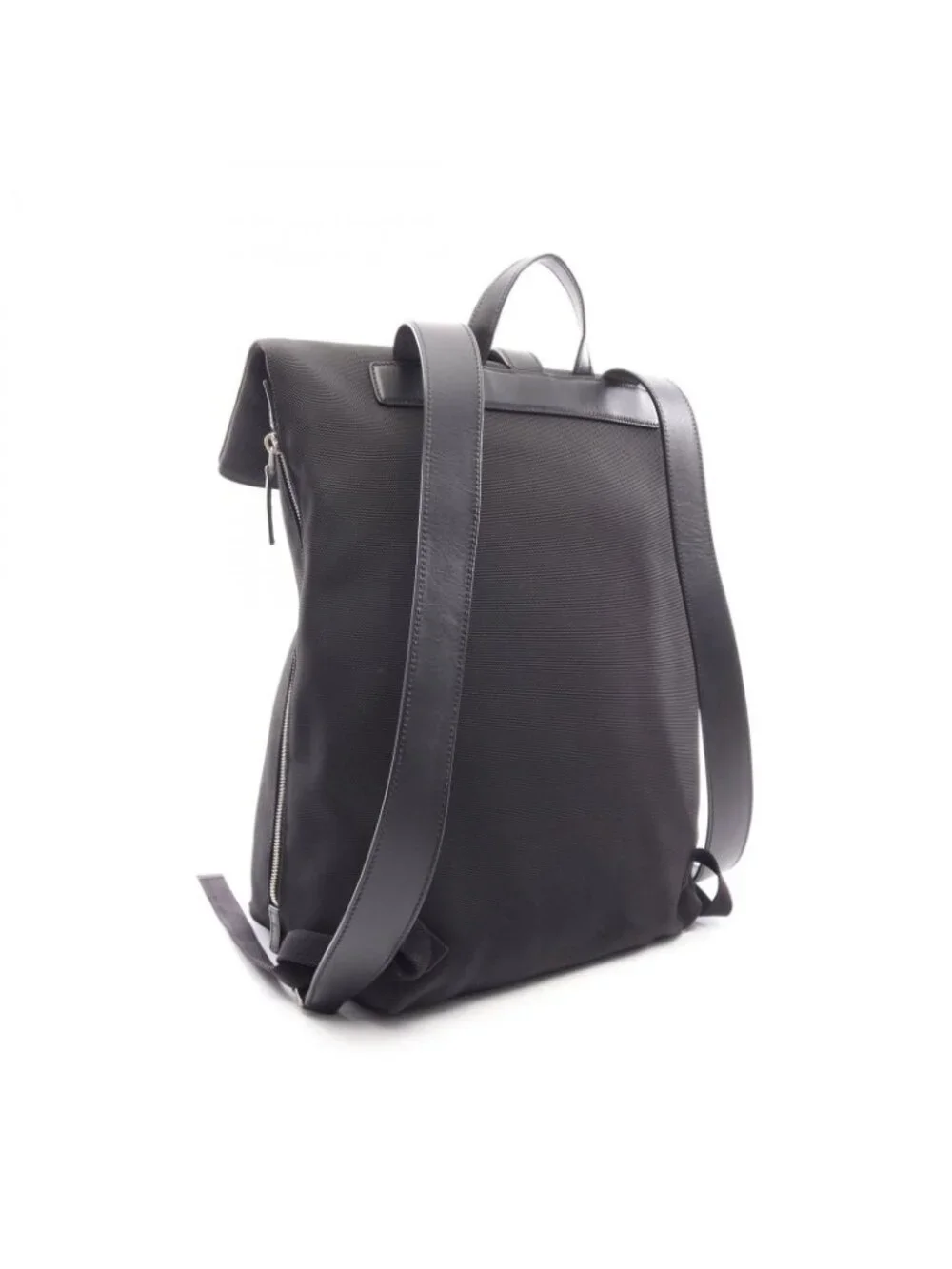 Gucci Backpack Sherry Line Black Green Red Leather